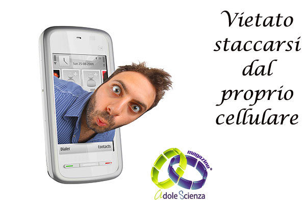 Vietato staccarsi dal proprio cellulare potrebbe venire l'ansia